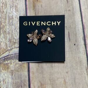 Givenchy Floral Earrings Flower